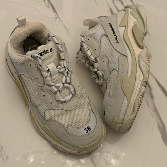 balenciaga triple s poshmark